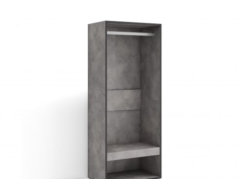 Vestidor abierto, 60x145x35cm, Armario,...