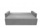 Sofá cama CLOUD, gris claro 225x92x92cm