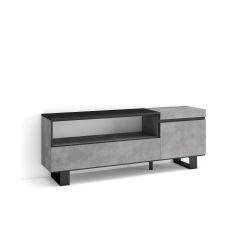 Mueble TV, 150x35x57, Cemento, Diseño industrial